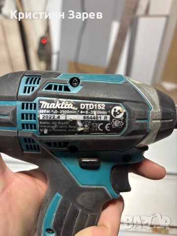 Винтоверт Makita, снимка 3 - Винтоверти - 52481437