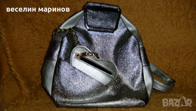 Продавам дамска чанта тип раница, снимка 5 - Чанти - 33229004