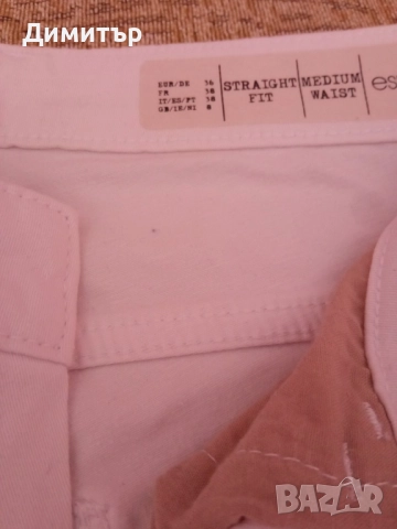 Бял летен панталон № 36 - нов, на Esmara, снимка 6 - Къси панталони и бермуди - 52005669