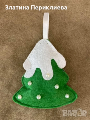 Коледни играчки от филц, снимка 2 - Други - 52532285