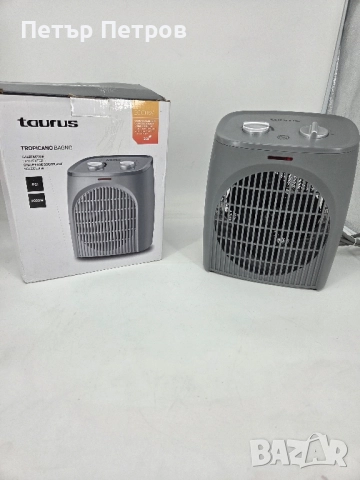 Вертикална вентилаторна печка Taurus Tropicano Bagno. Мощност: 2000 W. , снимка 2 - Отоплителни печки - 52516978