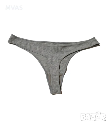 2 броя Нови дамски прашки сиви памучни Дамско бельо S размер, снимка 3 - Бельо - 50968150