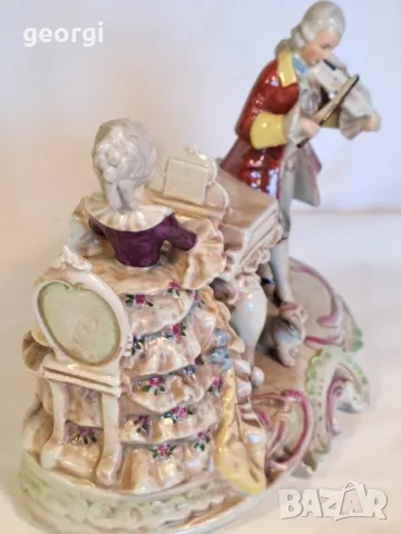 немска порцеланова фигура ГДР, снимка 6 - Колекции - 49773340