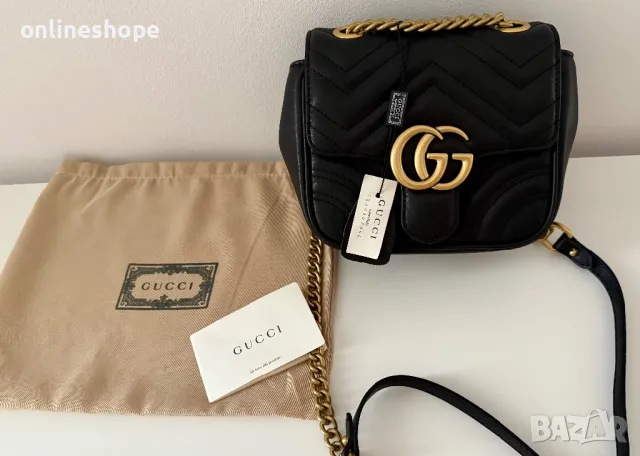 Дамска чанта GUCCI - Естествена кожа 