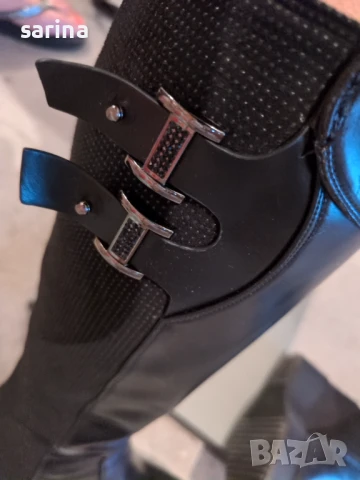 Ботуши на платформа, снимка 10 - Дамски ботуши - 50568136