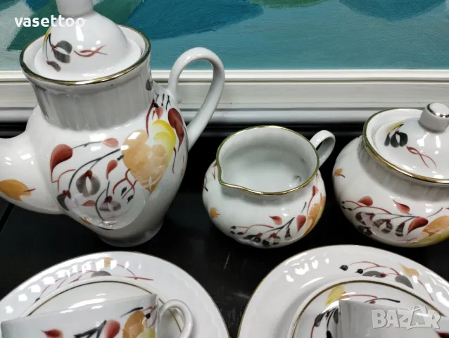 Руски чаен сервиз, снимка 3 - Сервизи - 50056644