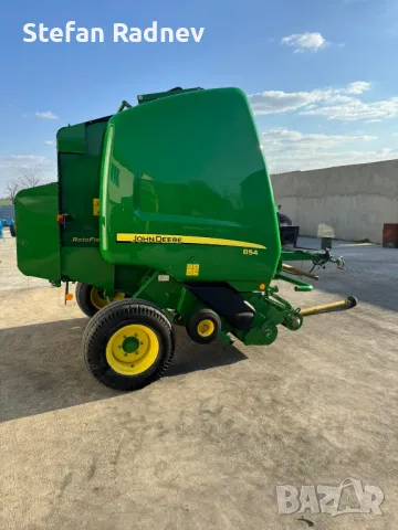 Балировачка, сламопреса - John Deere 854, снимка 4 - Селскостопанска техника - 49580511