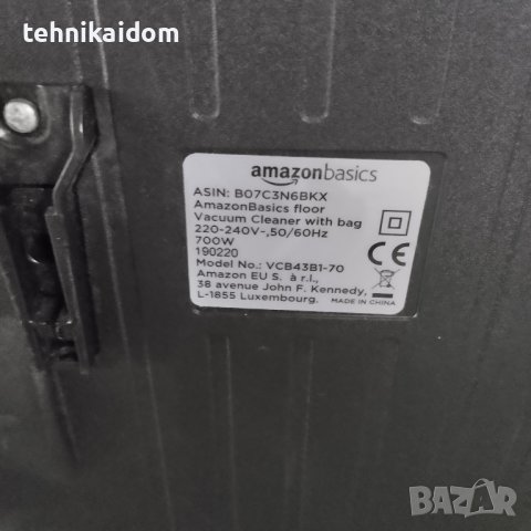 Прахосмукачка AmazonBasics рециклиран продукт преоценен, снимка 5 - Прахосмукачки - 38868231