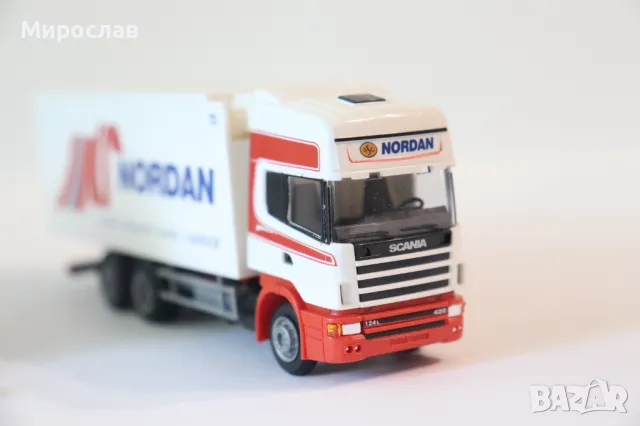 AMW 1:87 H0 SCANIA THERMO KING ХЛАДИЛЕН КАМИОН TIR МОДЕЛ, снимка 6 - Колекции - 50163571
