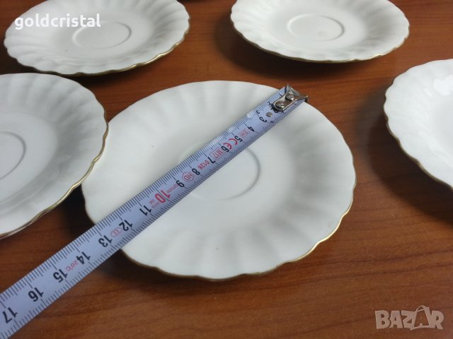 Български костен порцелан чинии чинийки, снимка 2 - Антикварни и старинни предмети - 36835026