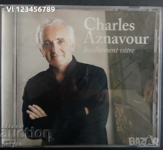 СД - CHARLES AZAVOUR - INSOLITEMENT VOTRE(АЗНАВУР ), снимка 1 - CD дискове - 27686855