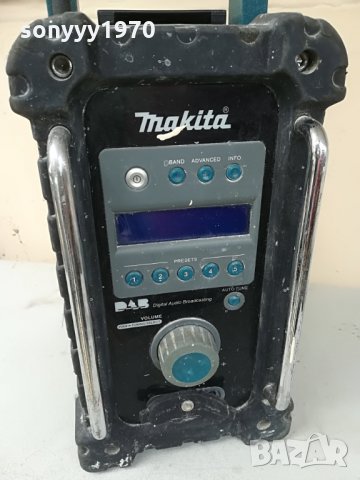 makita profi radio-ЗДРАВО-без батерия-внос англия, снимка 6 - Радиокасетофони, транзистори - 28413549