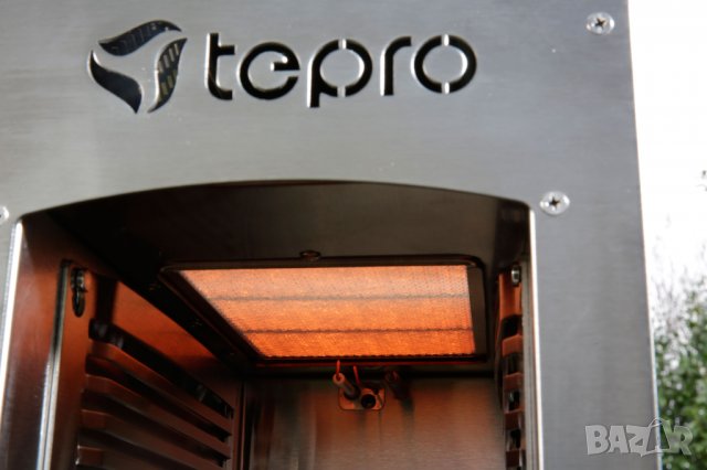 Грил на газ Tepro Toronto, 800 ° C, Керамичната инфрачервена горелка, Дренажна система, снимка 2 - Скари - 26224244