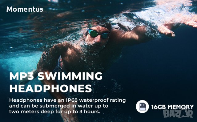 Слушалки Relxhome AS18 X2 Bone Conduction, слушалки за плуване с вградена 16 GB памет, MP3, снимка 8 - Безжични слушалки - 44133938