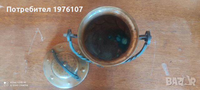  медни бронзови месингови съдове кашпи, снимка 9 - Антикварни и старинни предмети - 43710760