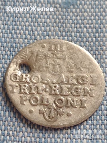 Сребърна монета 3 гроша 1623г. Сигизмунд трети ПОЛША 28455, снимка 8 - Нумизматика и бонистика - 42930470