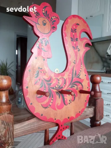 Старинна закачалка., снимка 3 - Антикварни и старинни предмети - 48938374