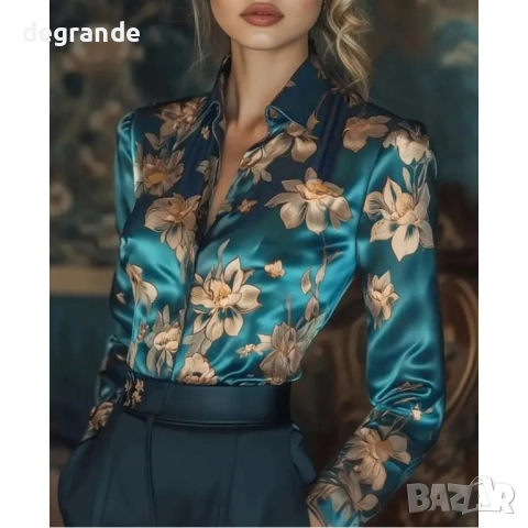 Дамска риза от сатен
