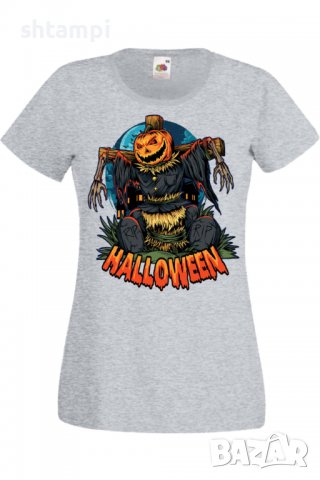 Дамска тениска Halloween 02,Halloween,Хелоуин,Празник,Забавление,Изненада,Обичаи,, снимка 5 - Тениски - 38144892