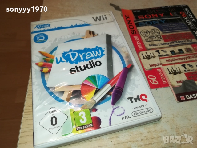 NINTENDO WII U DRAW STUDIO-GAME 1209251030, снимка 3 - Игри за Nintendo - 51687565