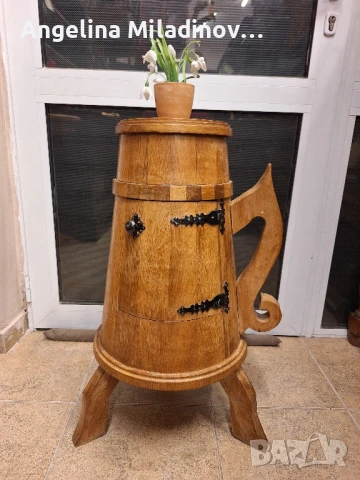 УНИКАТ! Винтидж буре бар дъб 