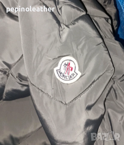 MONCLER дамско черно зимно яке грейка пухенка размер XL, снимка 3 - Якета - 53311319