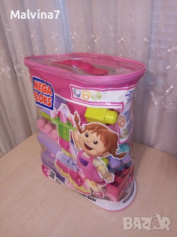 Конструктор Mega Blocks - 60 големи части, снимка 8 - Конструктори - 39009280