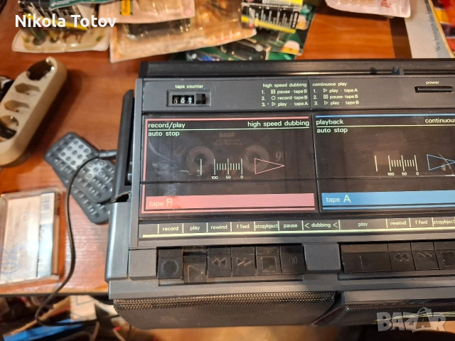 Продава се касетофон Simens RM 840., снимка 3 - Радиокасетофони, транзистори - 53133274