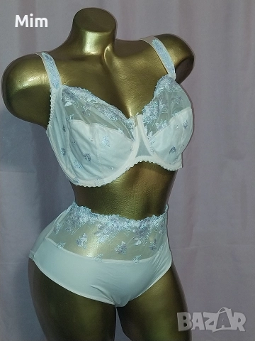 Prima Donna 100C К-т Дантелен сутиен и бикина в розово 