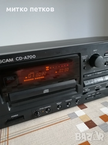 cd и дек Tascam cd-a700, снимка 4 - Декове - 52163574