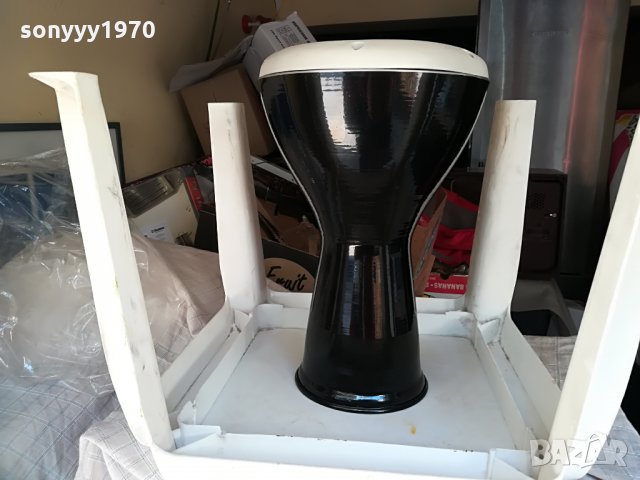 Тарамбука 41см-метална-голяма от сирия 0207210925, снимка 4 - Ударни инструменти - 33396666