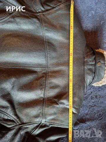 Кожено яке, снимка 7 - Якета - 49890922