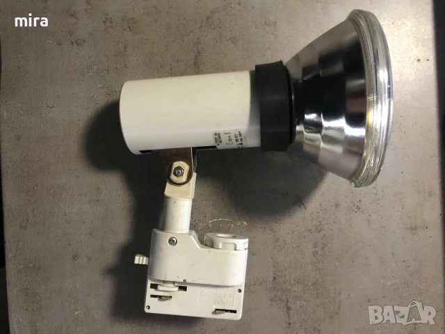 PAR прожектор  с лампа Philips 80W/230V - E27 порцеланова фасунга