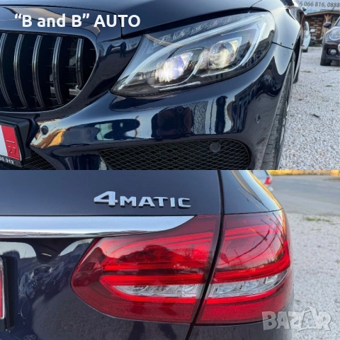 Mercedes-Benz C 250 2.2 Дизел, 2017 г.,204 к.с., AMG, 4x4, снимка 4 - Автомобили и джипове - 53052914