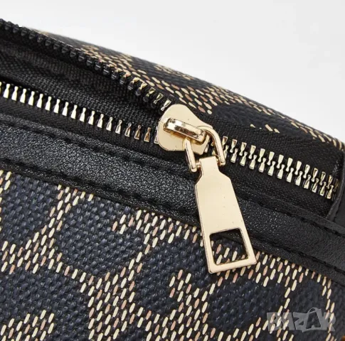 Тигрова чантичка през рамо в два нюанса, снимка 6 - Чанти - 45482113