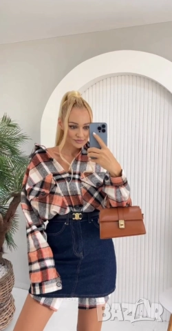 колани от естествена кожа в кутия celine