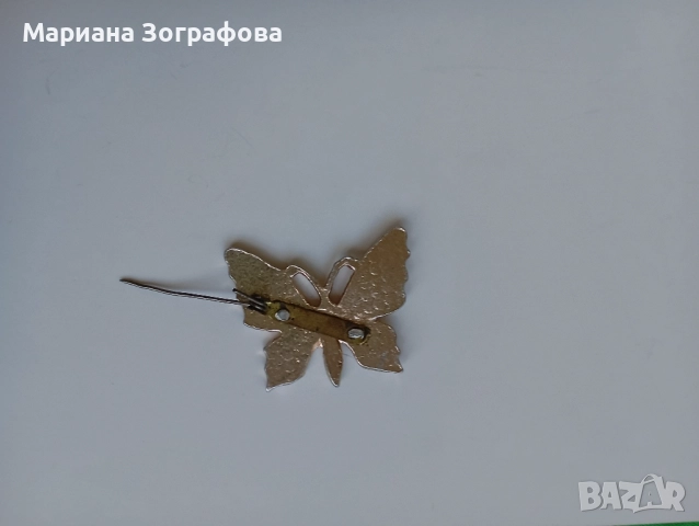 Старинни брошки 7 бр., - Сребърни обеци и медальони 1970-80, Пръстени с чешки камъни "Оптима" 80 г., снимка 12 - Антикварни и старинни предмети - 48819592