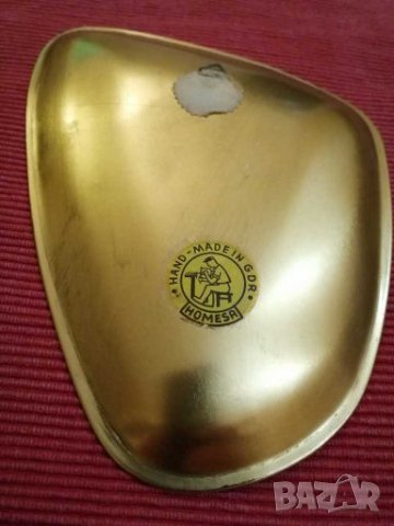 Статуетка, месинг, ГДР. , снимка 4 - Колекции - 28033718