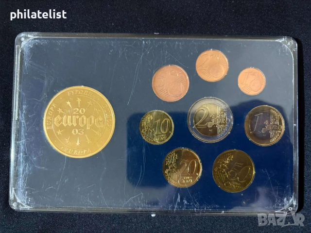 Люксембург 2002 - Евро сет - комплектна серия от 1 цент до 2 евро + възпоменателен медал, снимка 3 - Нумизматика и бонистика - 52003522