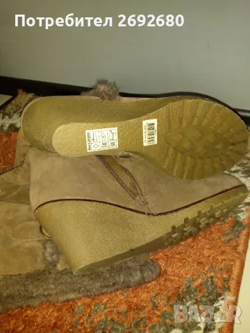 Нови дамски(41-ви номер) високи зимни ботуши , снимка 3 - Дамски ботуши - 47531143