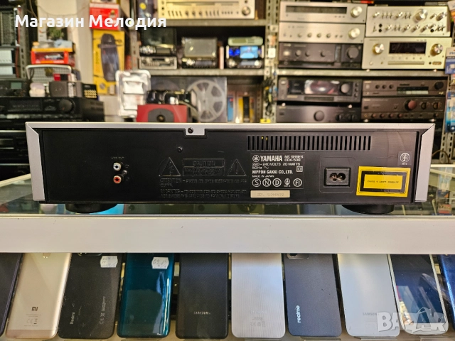 CD Player Yamaha CDX-500 Много рядък модел.  В отлично техническо и визуално състояние., снимка 9 - Декове - 52814007
