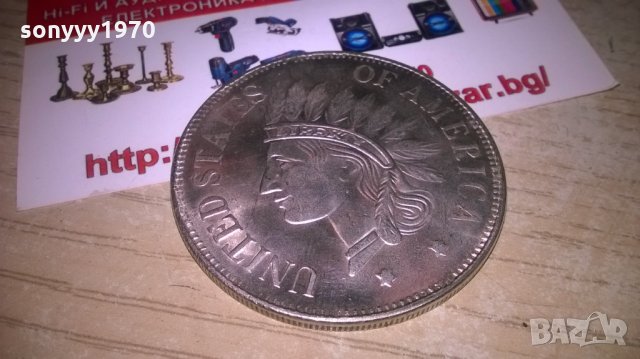 dollar-индианец-4,5см-за колекция-1851