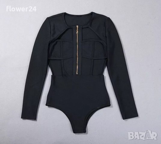 Бандажно боди, размер S, снимка 7 - Корсети, бюстиета, топове - 37245825