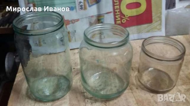 стъклени буркани Варна / всякакви размери /