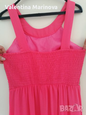 Официална дамска рокля, красива кройка, шифон, снимка 4 - Рокли - 37278062