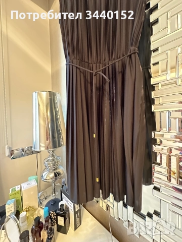 Рокля, черна, соле, снимка 4 - Рокли - 51632716