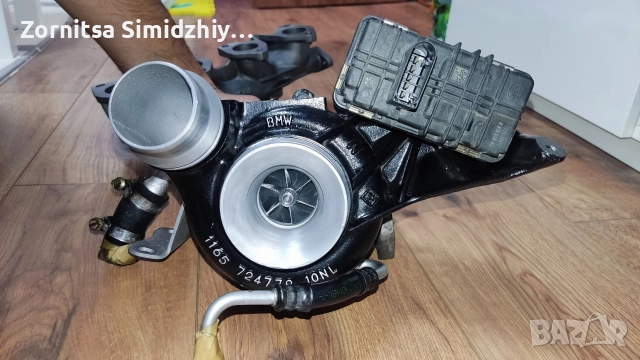 Турбо + колектор за BMW n47d20c, снимка 2 - Части - 52692613