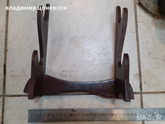 Дървена разглобяема стойка за нож,сабя,кортик,кама,пищов и др., снимка 13 - Колекции - 53486192