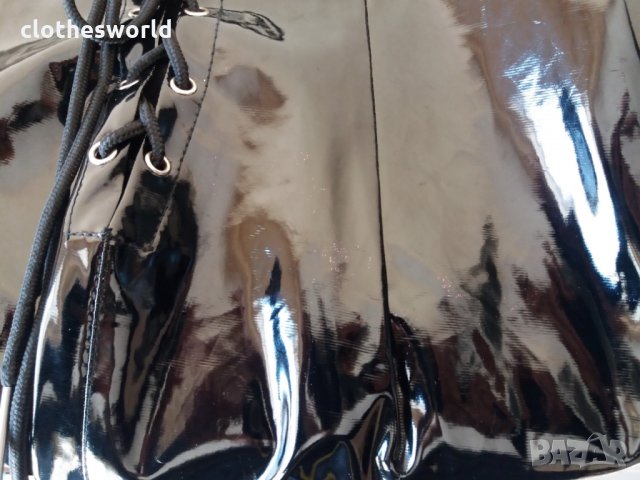 Уникална лачена пола Ann Summers модел рибена опашка, снимка 16 - Поли - 35025567