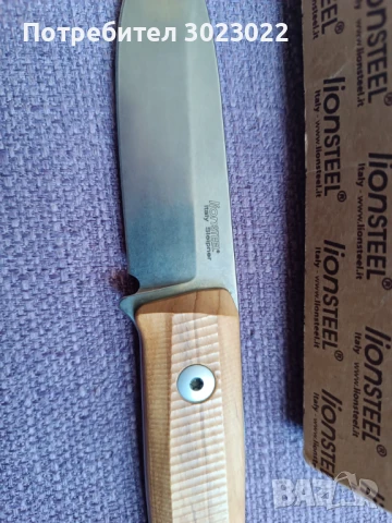 Нож LionSteel B41 Santos B41-ST за бушкрафт, снимка 5 - Ножове - 51115933